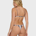 Stay Grounded Sunni Tiny Bikini Bottoms - Brown Stone