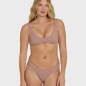 Summer Hawaii Jesse Tank Bikini Top - Cedar
