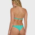 Ship Wrecked Tanga Bikini Bottoms - Green Tropics