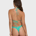 Ship Wrecked Sunni Bikini Bottoms - Green Tropics
