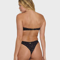 Eye On You Dippi Bikini Bottoms - Black Pebble