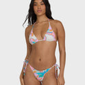 Sweet Escape Remi Triangle Bikini Top - Salt Crystal
