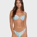 Picnic Leah Underwire Bikini Top - Dream Blue