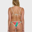 Midnight Tropics Skimpy Hike Bikini Bottoms - True Blue