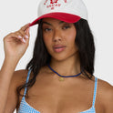 Dad Cap Hat - Fiesta Red