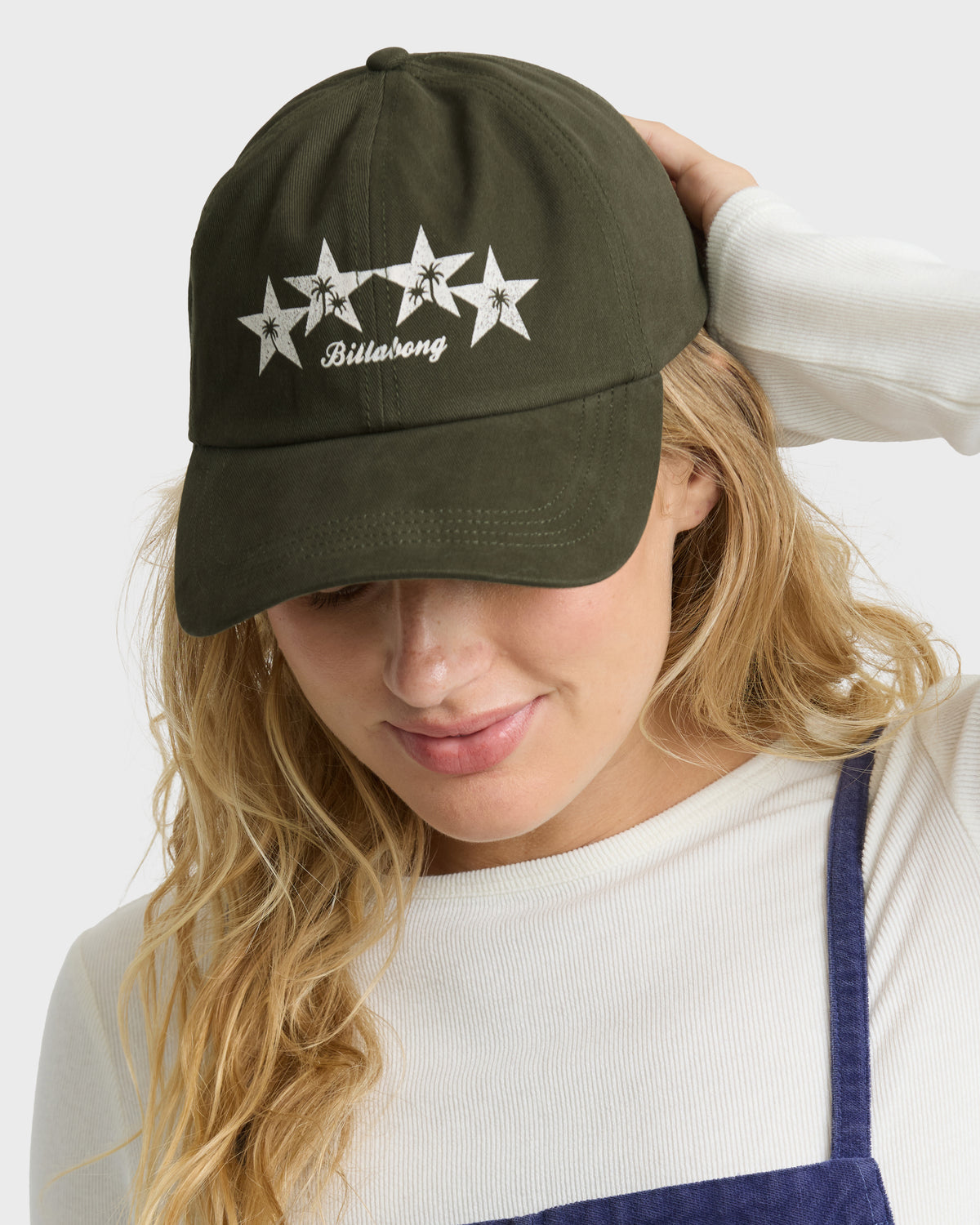 
Curved Bill Dad Cap Hat - Green