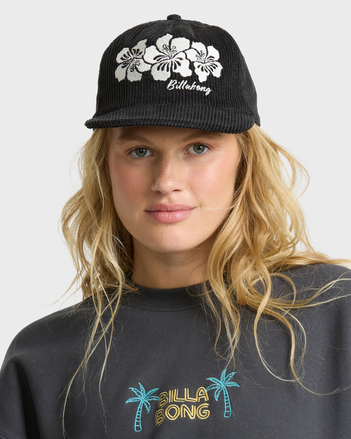 
Grandpa Corduroy 5-Panel Snapback Hat - Black Sands