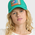 Grandpa Trucker Hat - Green Tropics