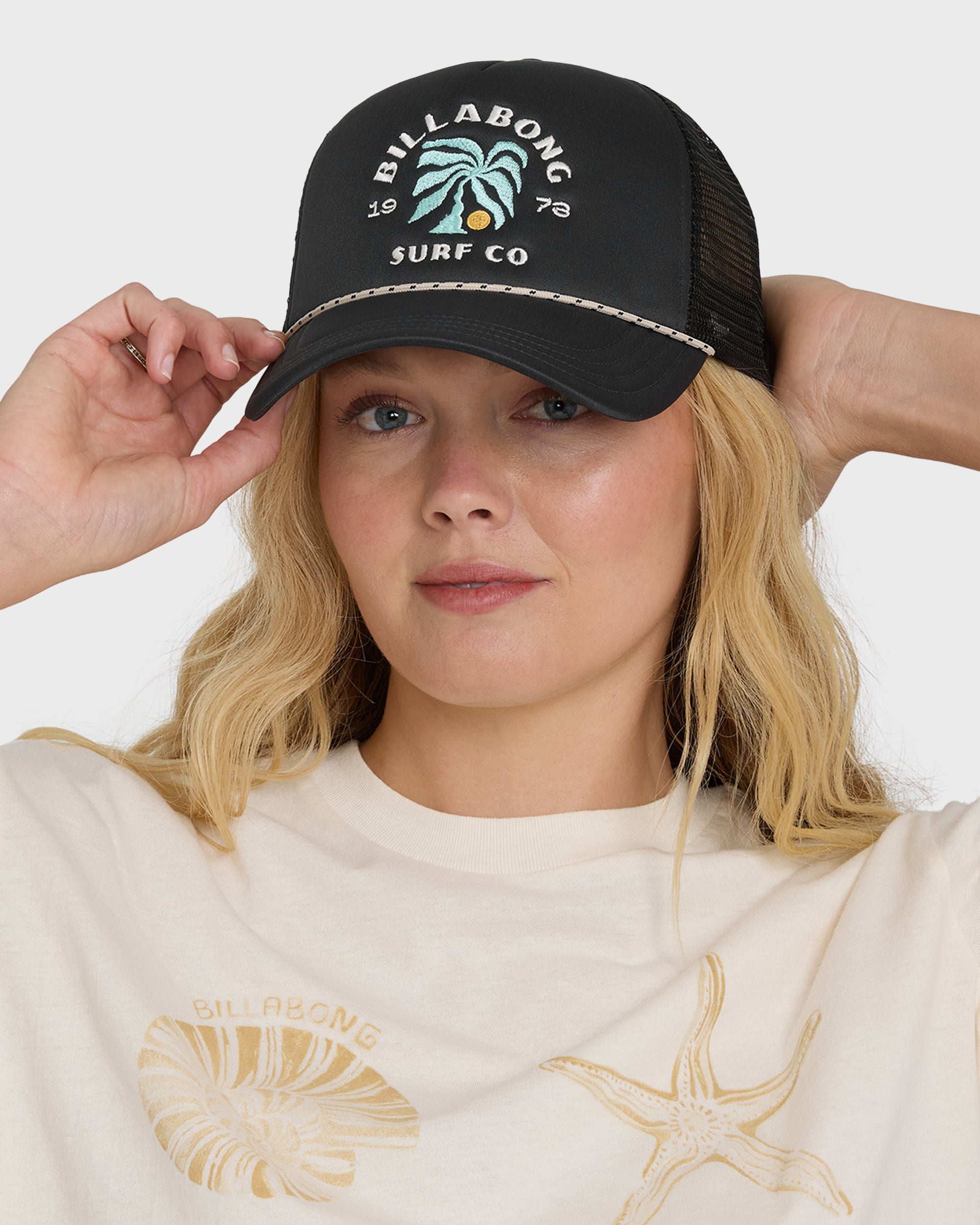 Grandpa Trucker Hat - Off Black | Billabong