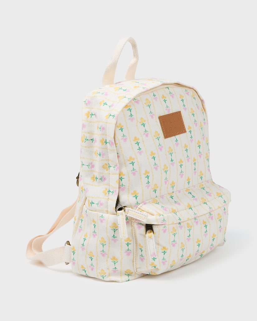 billabong mini mama backpack Jr Canvas Indi Surf Featured here in the Dream Blue colorway Mini Mama Backpack - Black