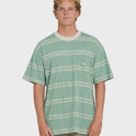 Baxter Short Sleeve Knit T-Shirt - Granite Green