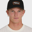 Walled Trucker Hat - Black