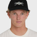 Heritage Strapback Hat - Black