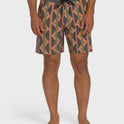 Good Times Lo Tide 17" Boardshorts - Rust