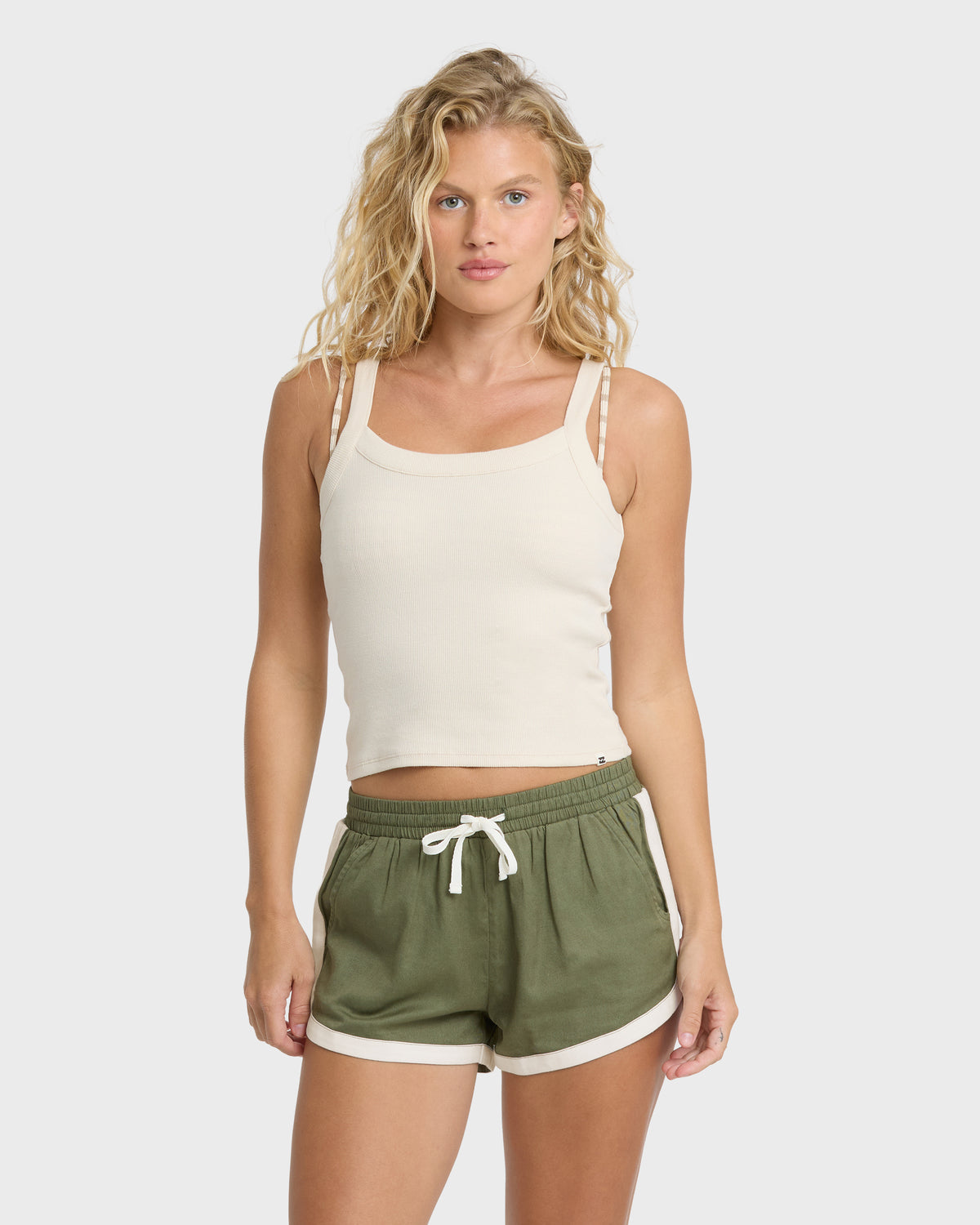 Road-Trippin-Elastic-Waist-Shorts-Canteen-1