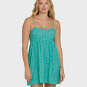 Island Heat Mini Cover-Up - Green Tropics