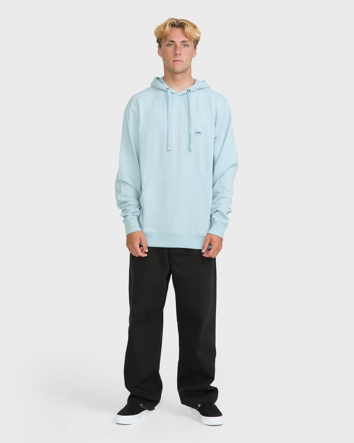 
All Day Pullover Hoodie - Dusty Blue