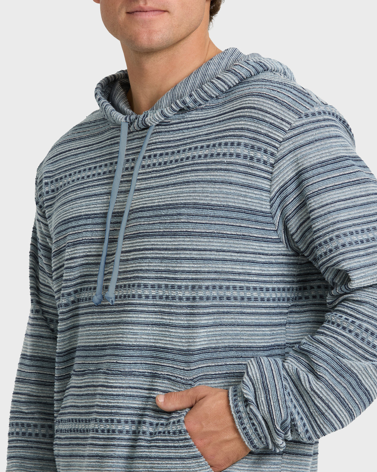 
Flecker Diego Pullover Hoodie - Washed Blue