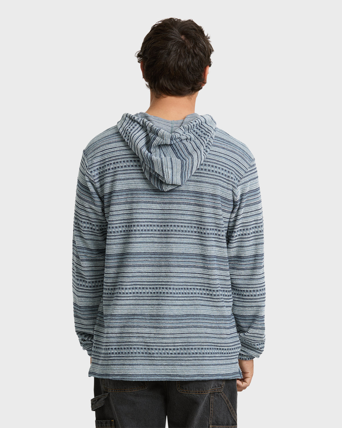 
Flecker Diego Pullover Hoodie - Washed Blue