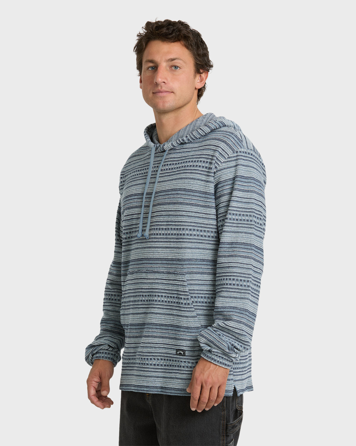 
Flecker Diego Pullover Hoodie - Washed Blue
