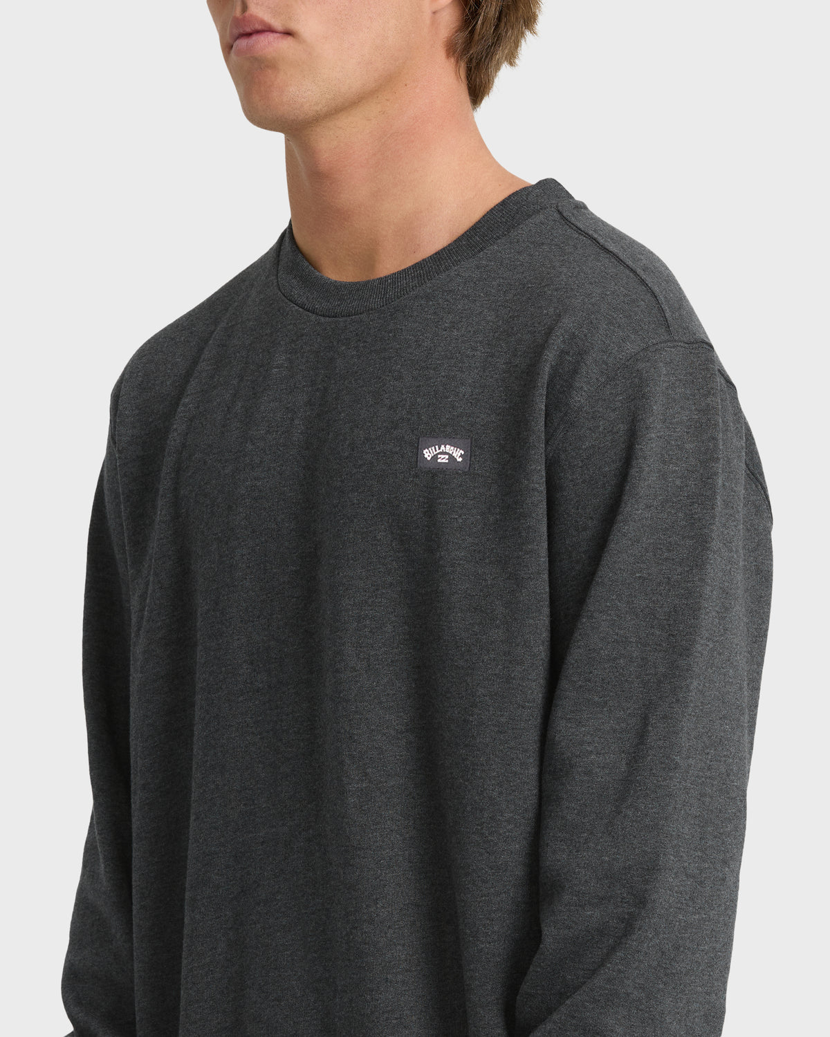 
All Day Crewneck Sweatshirt - Black Heather