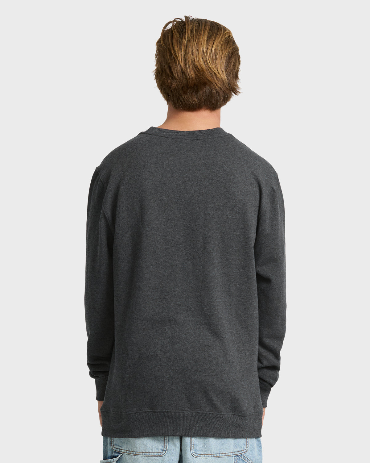 
All Day Crewneck Sweatshirt - Black Heather
