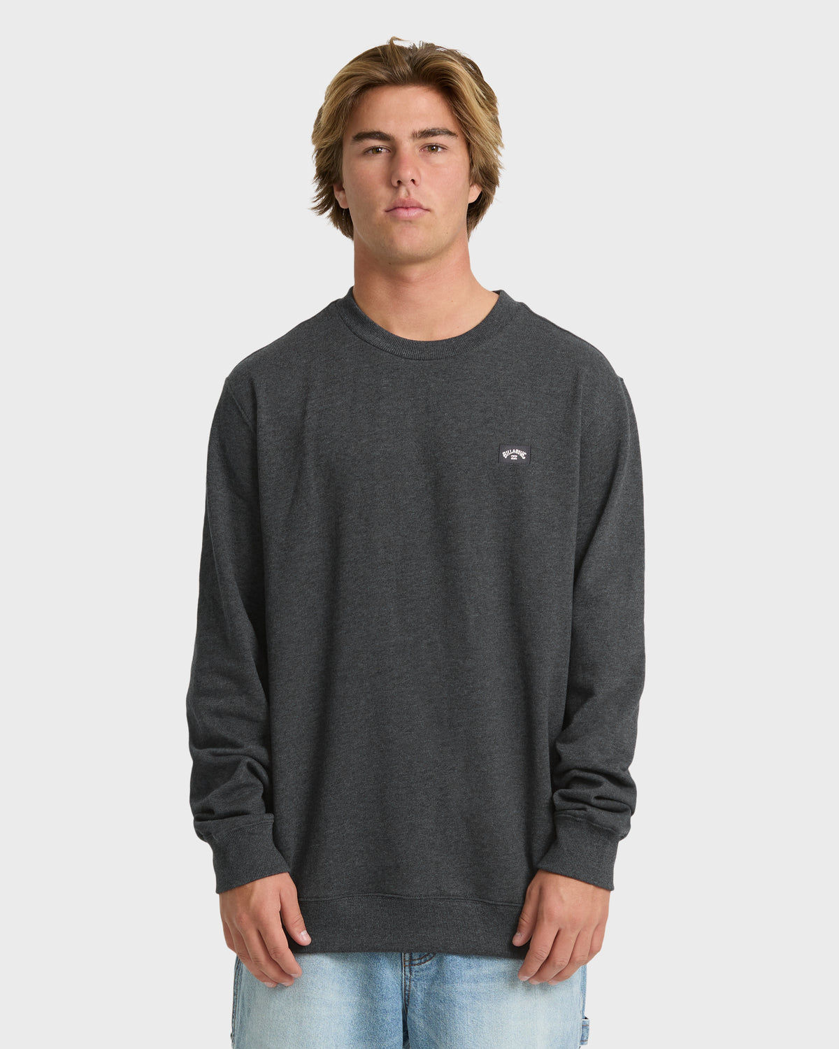 
All Day Crewneck Sweatshirt - Black Heather