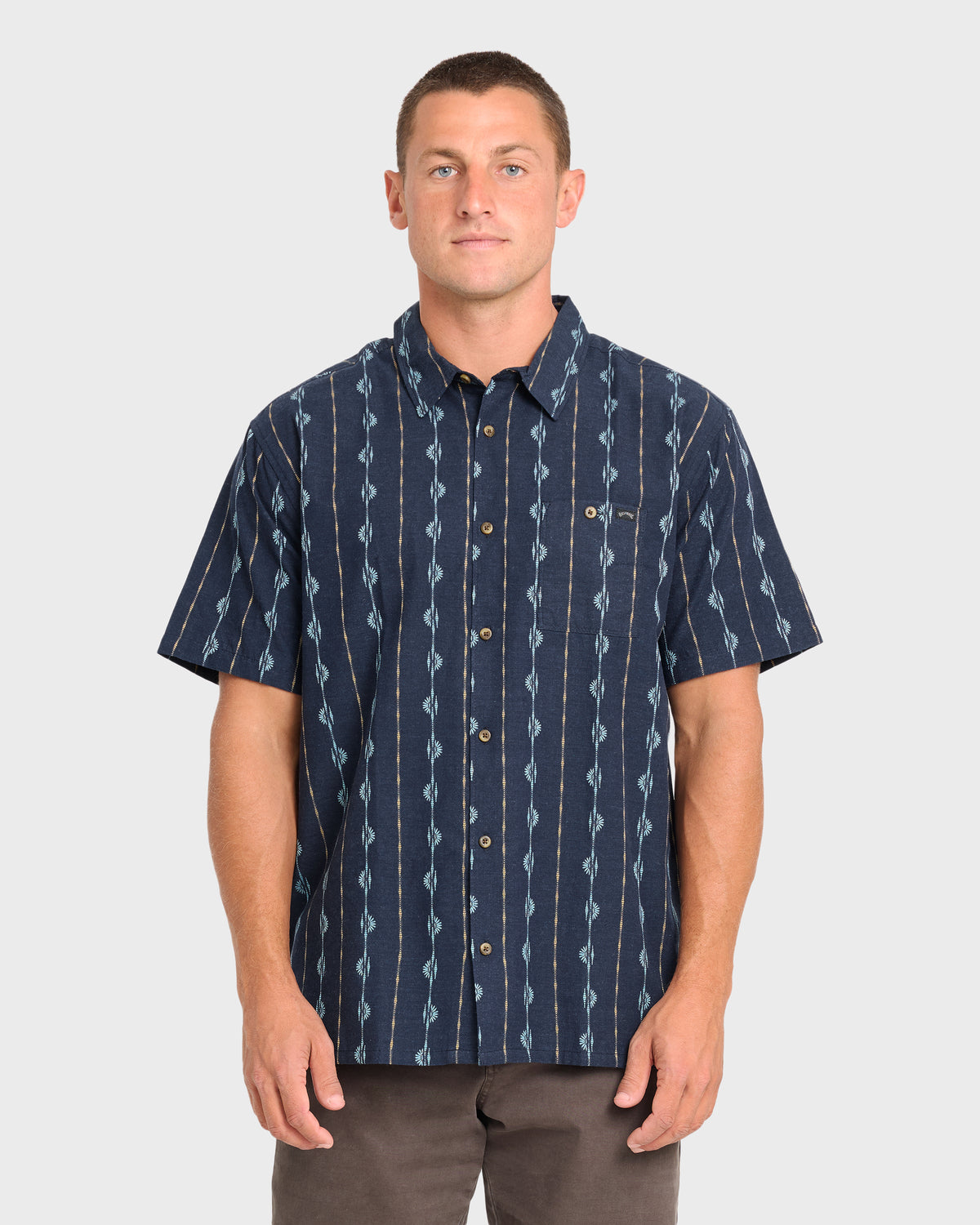 Sundays-Jacquard-Short-Sleeve-Woven-Shirt-Real-Teal-1