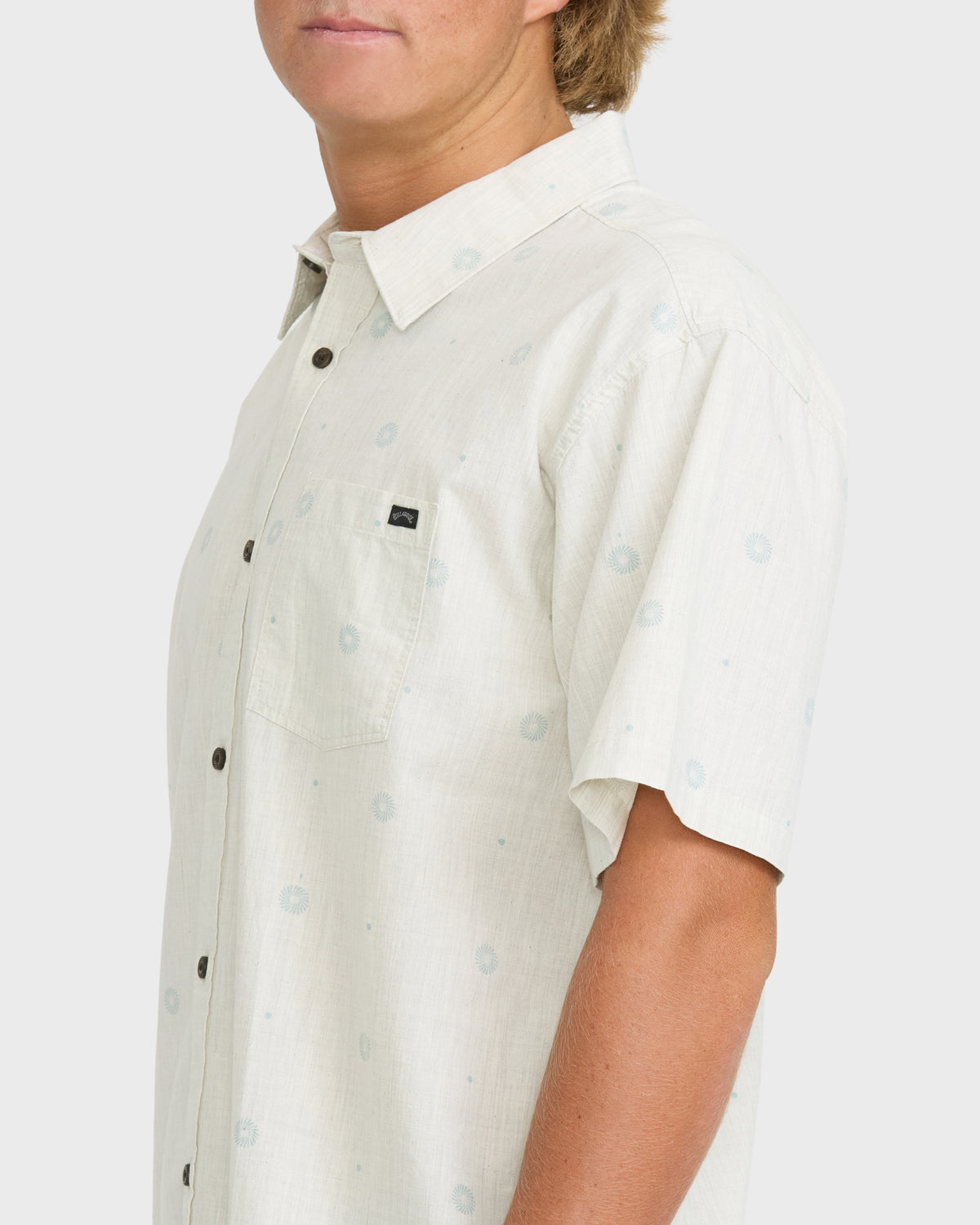 
Sundays Short Sleeve Woven Shirt - Sandshell