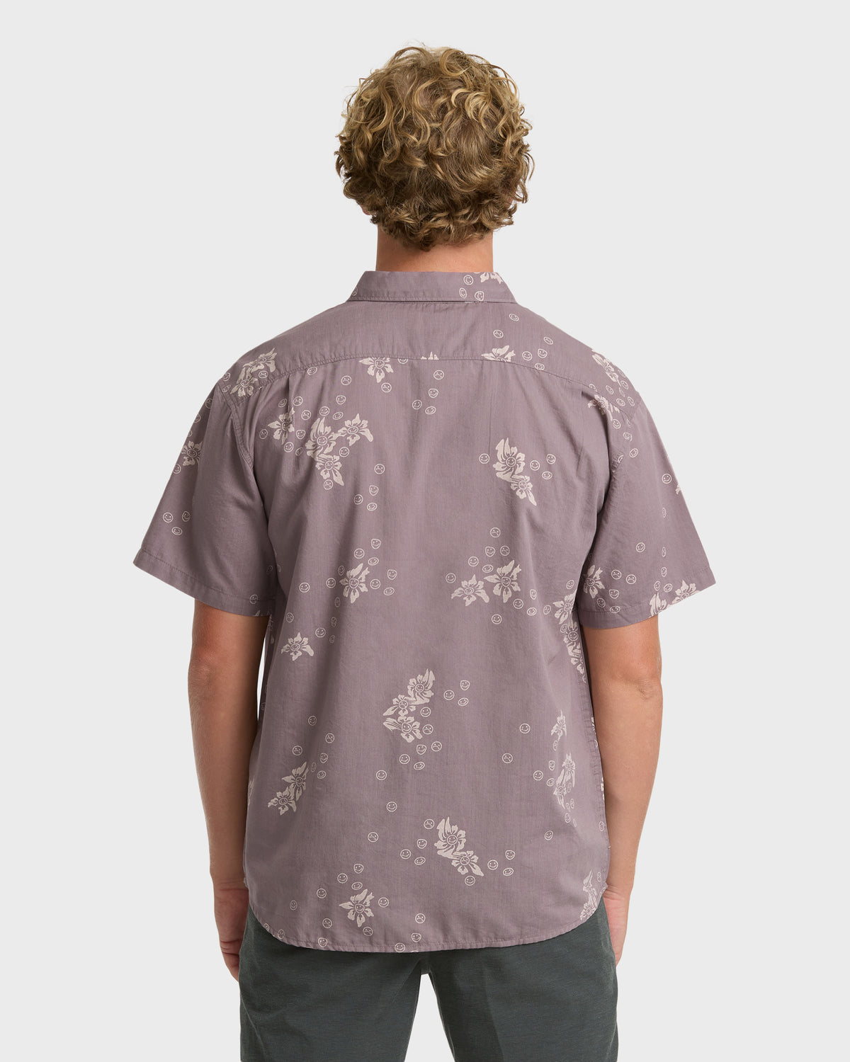 
Sundays Short Sleeve Woven Shirt - Shark