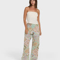 New Waves 2 Printed Pants - Cactus