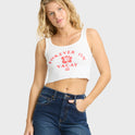Travel Bikini Tank Top - Salt Crystal