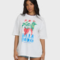 Freshest Pick Short Sleeve Knit T-Shirt - Salt Crystal