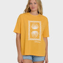 Balance of Waves Short Sleeve Knit T-Shirt - Sun Kissed