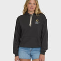 Before Times Pullover Hoodie - Off Black
