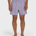 Lineup Laybacks 16" Trunks - Purple Ash