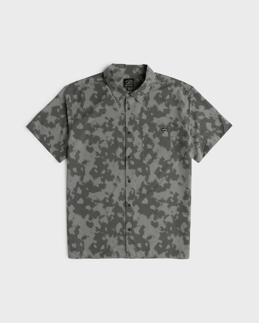 A/Div-Surftrek-Perforated-Short-Sleeve-Woven-Shirt-Black-6