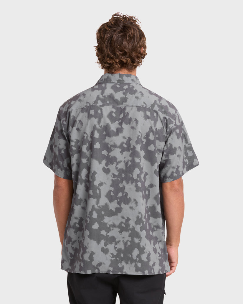 A/Div-Surftrek-Perforated-Short-Sleeve-Woven-Shirt-Black-2