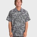 Adventure Division Surftrek Perforated Short Sleeve Woven Shirt - Black
