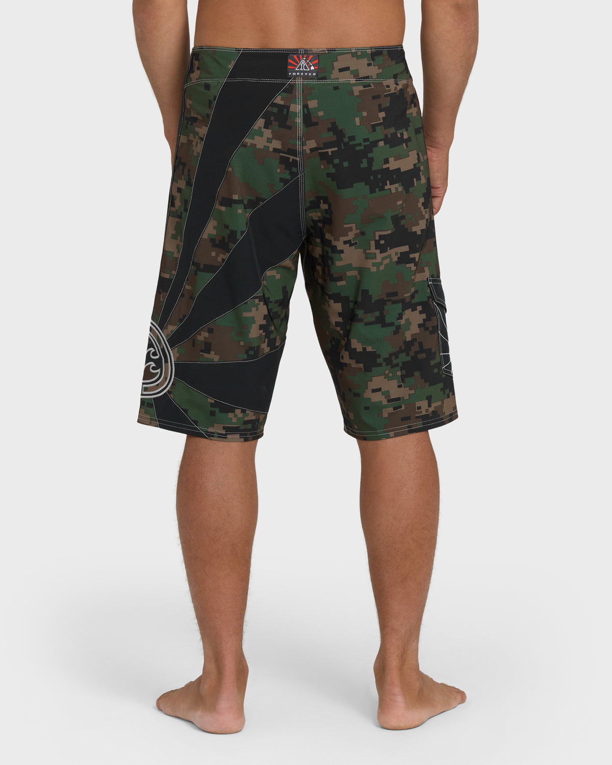 A.I. Rising Sun Pro 22" Boardshorts - Dark Olive