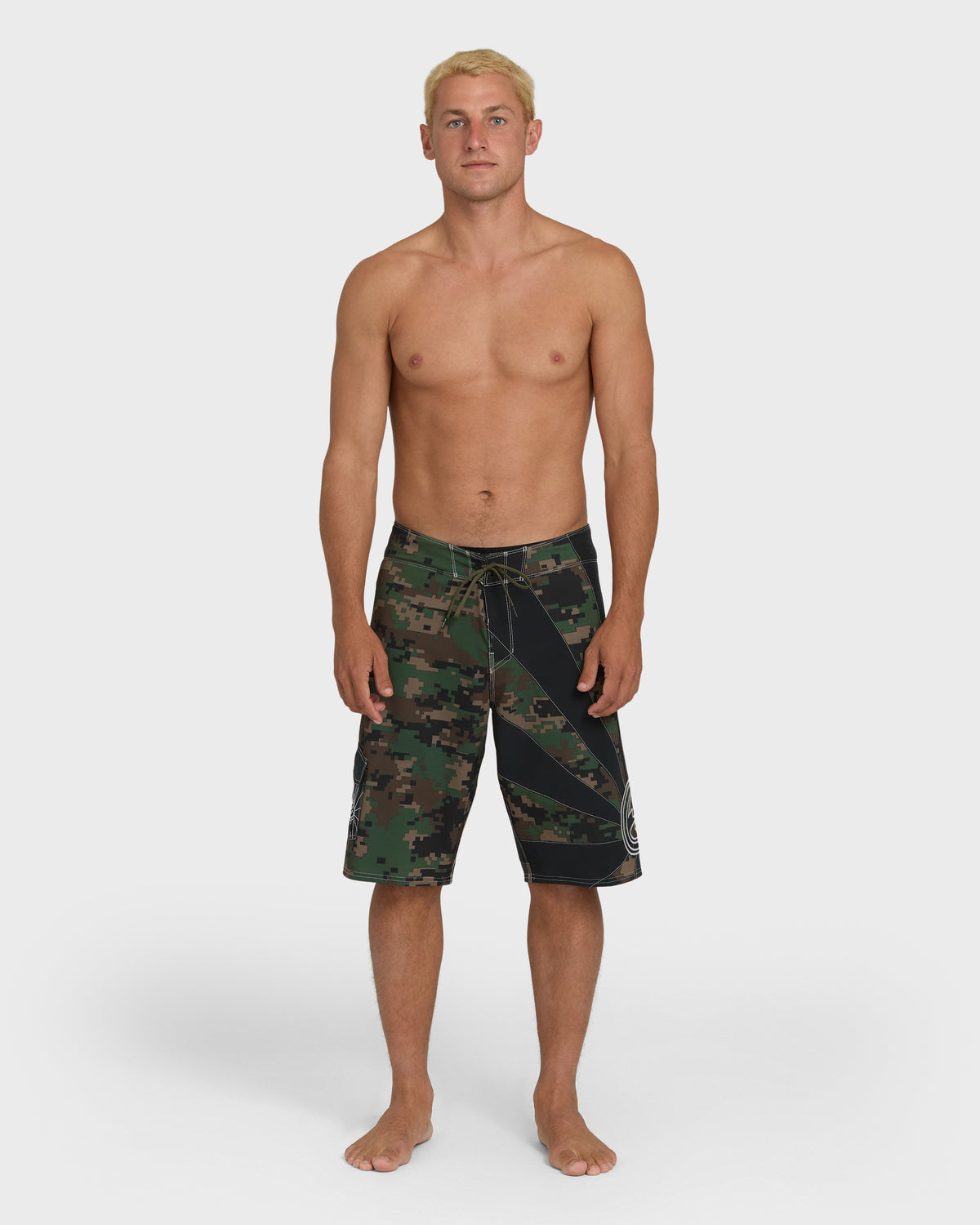 A.I. Rising Sun Pro 22" Boardshorts - Dark Olive