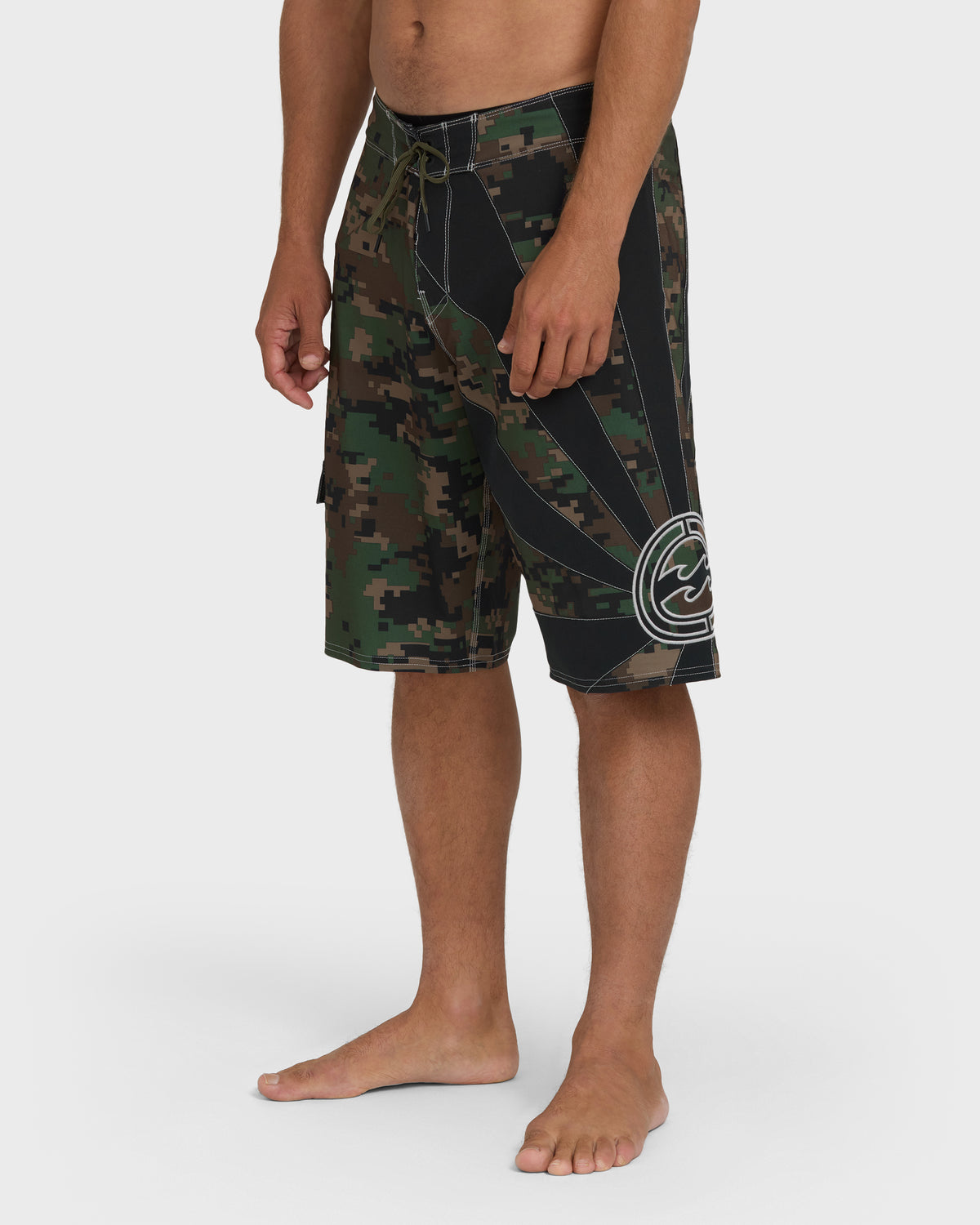 A.I. Rising Sun Pro 22" Boardshorts - Dark Olive