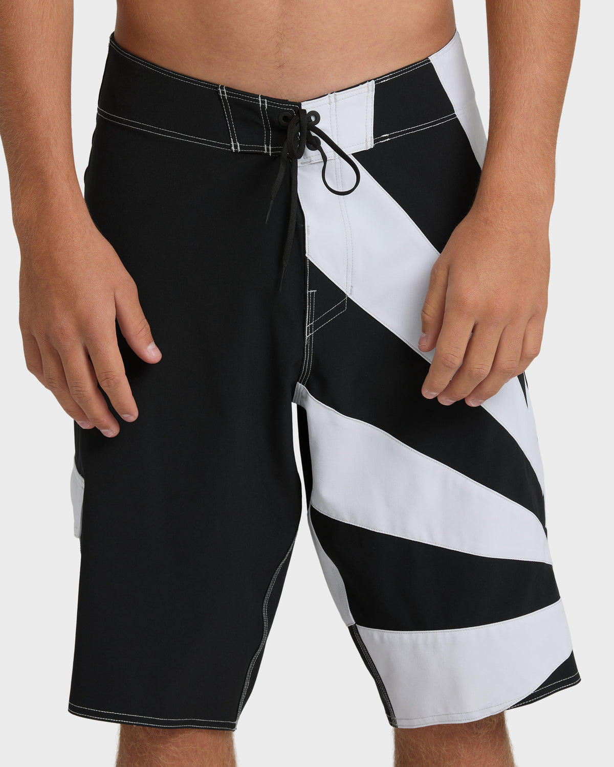 A.I.-Rising-Sun-Pro-22"-Boardshorts-Black/White-5