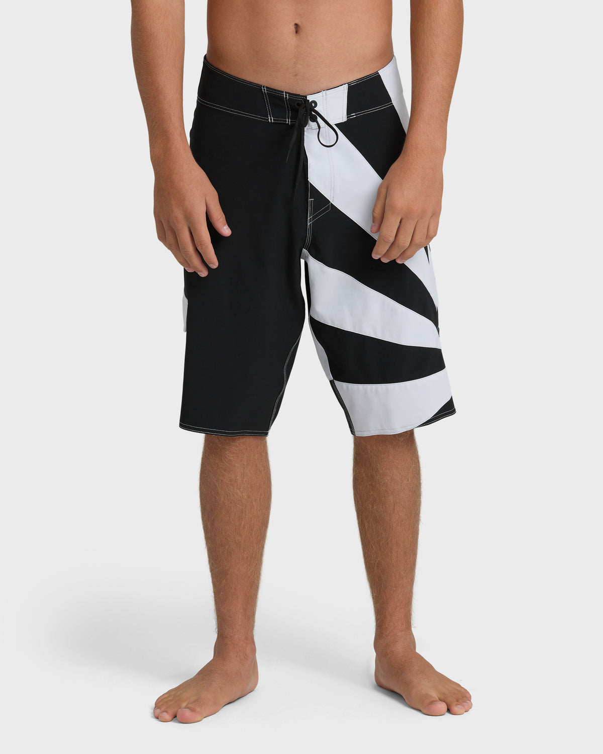 A.I.-Rising-Sun-Pro-22"-Boardshorts-Black/White-1
