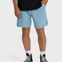 De La Cruz Cord 18" Hybrid Shorts - Blue Fog