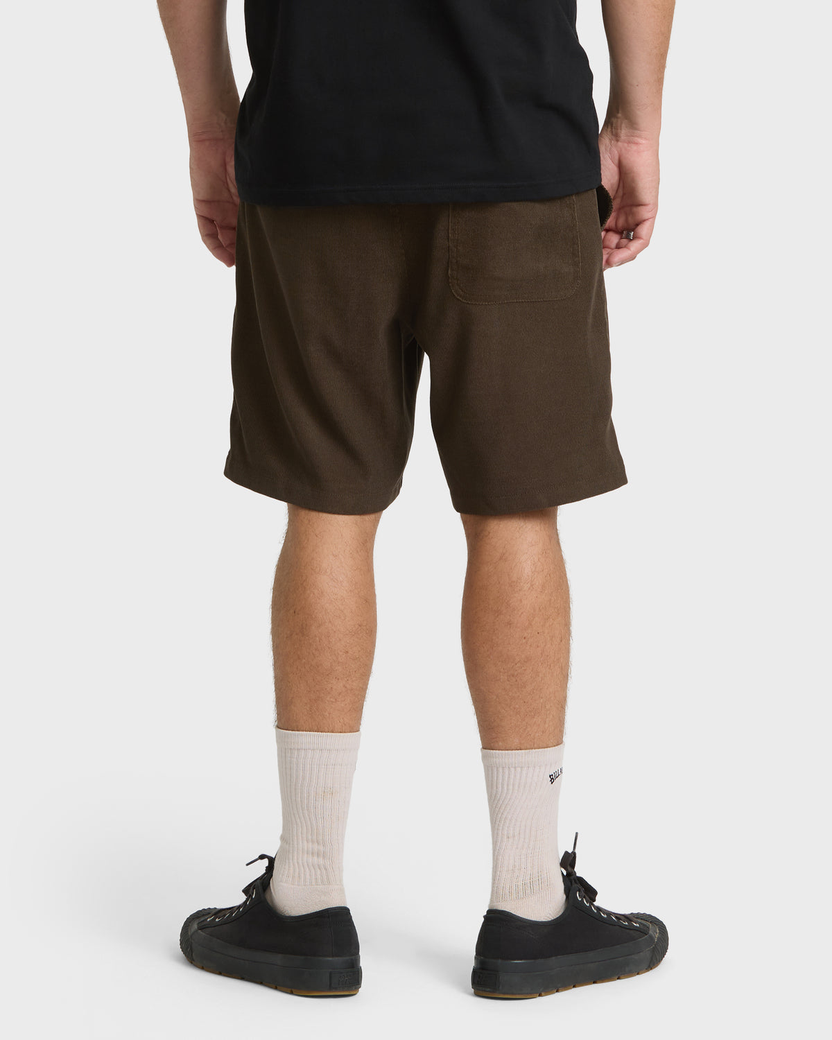 
De La Cruz Cord 18" Amphibian Hybrid Shorts - Slate Black