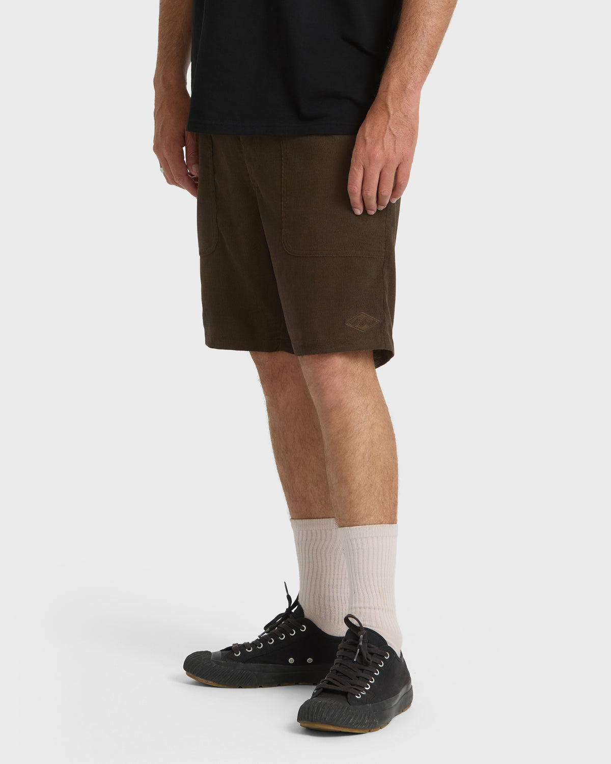 
De La Cruz Cord 18" Amphibian Hybrid Shorts - Slate Black