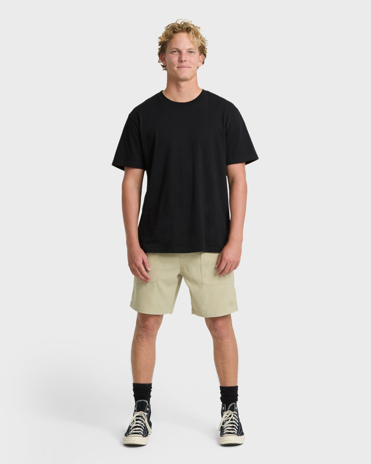 
De La Cruz Cord 18" Amphibian Hybrid Shorts - Sand Khaki