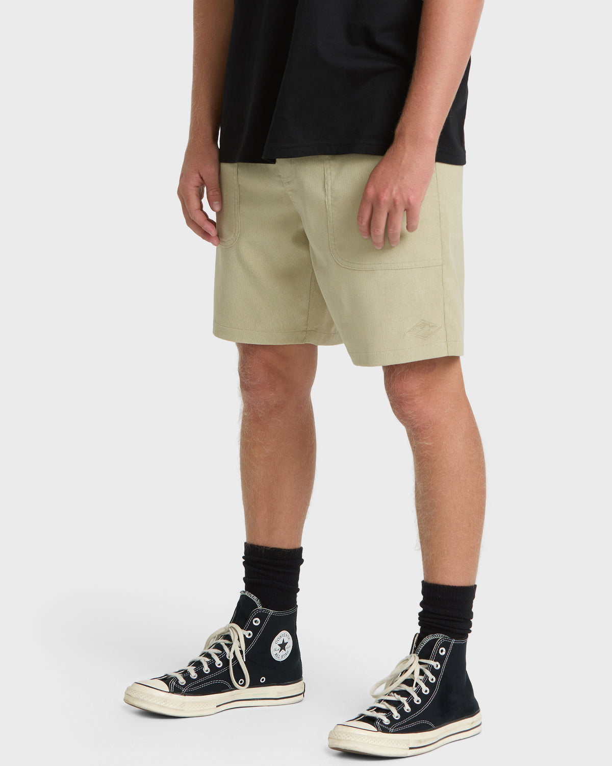 
De La Cruz Cord 18" Amphibian Hybrid Shorts - Sand Khaki