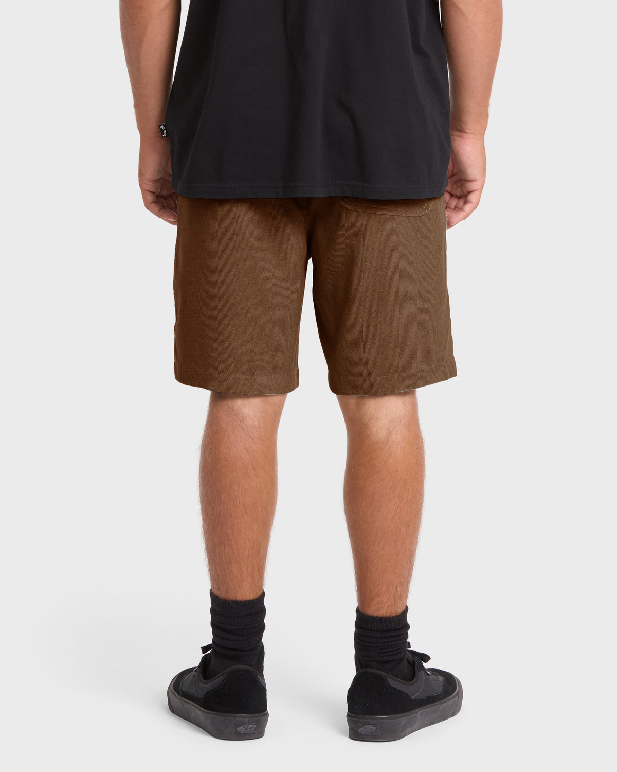 De-La-Cruz-Cord-18"-Hybrid-Shorts-Sepia-2